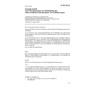 Zusatzprotokoll 10.09.10 Übereink Luftfa