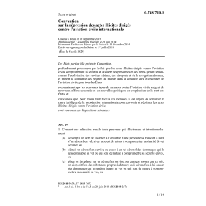 Conv. aviation civile internationale