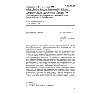 Vertr. Schweiz Liechtenstein Postdienste