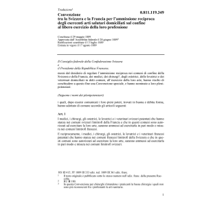 Convenz. 29.05.1889 CH-F ammissione