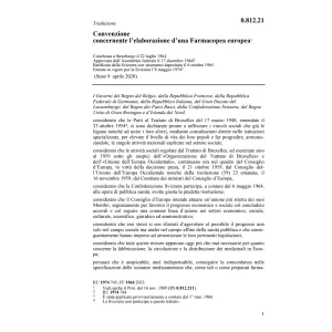 Convenz. elaboraz.Farmacopea europea