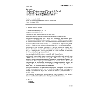 Ac. Cfs Governo Repubblica Cile