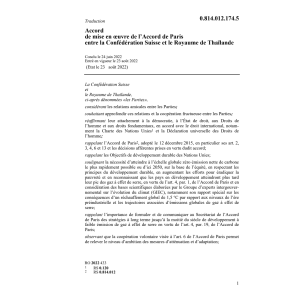 Ac. de mise Royaume de Thaïlande