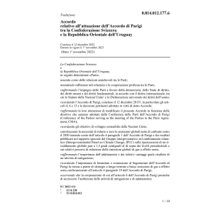 Acc. Conf. Svizzera Repubblica Uruguay