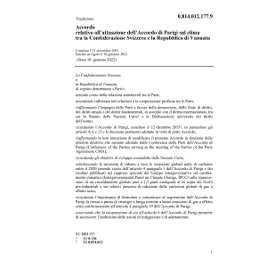 Acc. Repubblica di Vanuatu