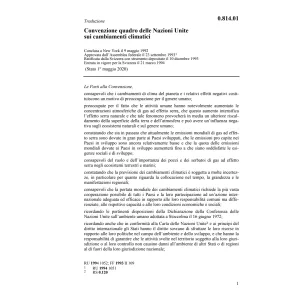 Convenz.quadro NU 9 maggio 1992 cambiame