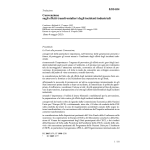 Conv.effetti incidenti idustriali