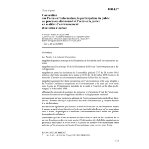 Conv d'Aarhus avec annexes