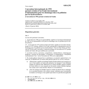Conv.Internat.pollution hydrocarbures