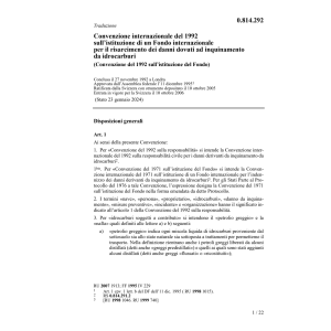 Conv.internaz.dovuti idrocarburi