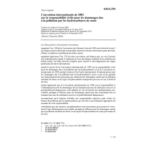 Conv. pollution haydrocarbures soute
