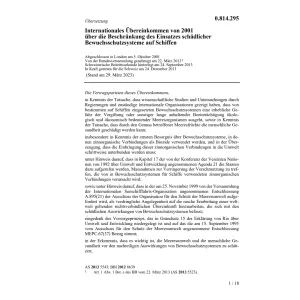 Übereink.Bewuchsschutzsysteme Schiffen