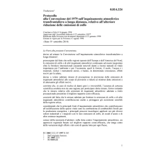 Protocollo inquinamento atmosferico zolf