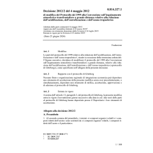 Decisione 2012/2 4.5.12 mod. Prot. 1999