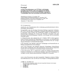 Prot. grenzüberschr.Luftverunreinigung