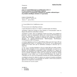 Ac. des contrôles radiométriques
