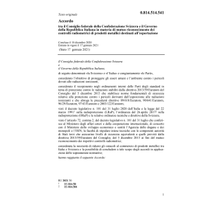 Acc. dei controlli radiometrici