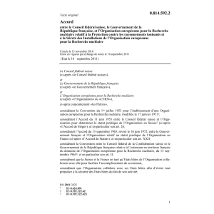 Acc. CH-F Recherche nucléaire