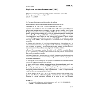 Règl.sanitaire international (2005)