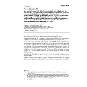 Convenzione No.80 del 9 ottobre 1946