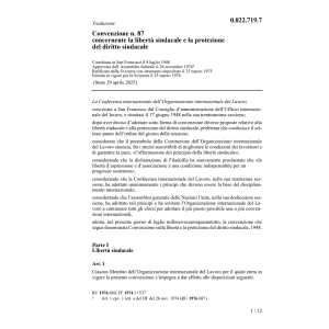 Libertà sindacale+protez.diritto sindaca