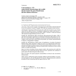 Con protezione crediti lavoratori