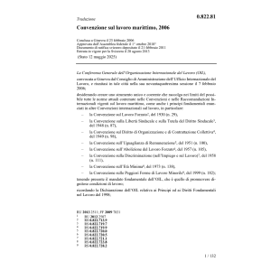 Convenzione sul lavoro marittimo