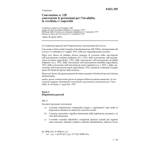 Conv. prestazioni invalidità/vecchiaia