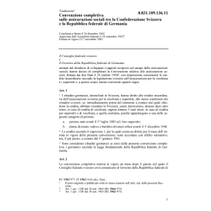 Conv.compl. Germania, assicurazione soc.