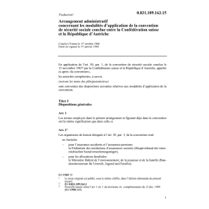 Ar. adm. Autriche, sécurité sociale