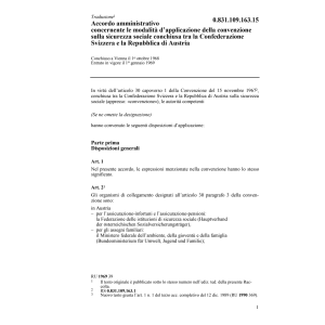 Acc.amm. Austria, sicurezza sociale