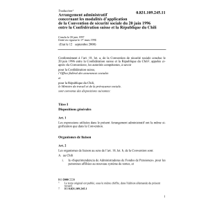 Ar. Suisse-Chili sécurite sozial