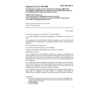 R no 987/09 application R no 883/04