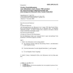 2.Zusatzabk. Soziale Sicherheit Dänemark