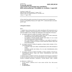 Protocollo speciale Assicurazione Inval.
