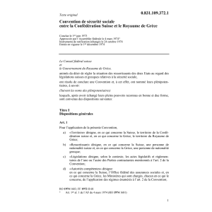 Conv. Grèce, sécurité sociale