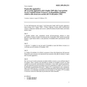 Prot. aggiuntivo