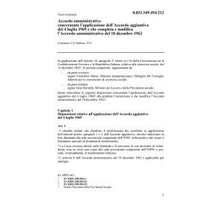 Acc.amministr.CH-I sicurezza sociale