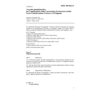 Accordo amministrativo Giappone
