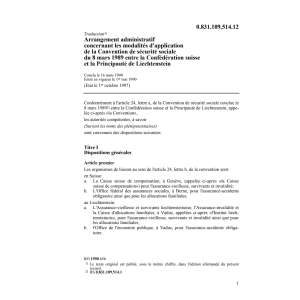 Conv. Liechtenstein, sécurité sociale