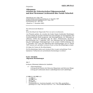 Abk. Liechtenstein, soziale Sicherheit