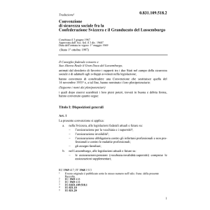 Con. sicurezza soziale Luxemburg
