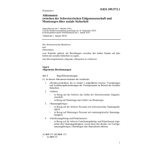 CH-Montenegro Sozialversicherung 10.7.07