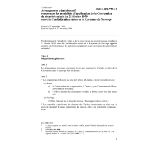 Ar.adm. Norvège, sécurité sociale