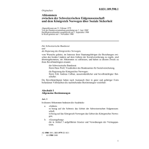 Abk Norwegen, Soziale Sicherheit
