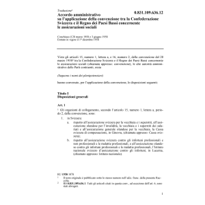 Acc.amm. Paesi Bassi, assicurazioni soc.