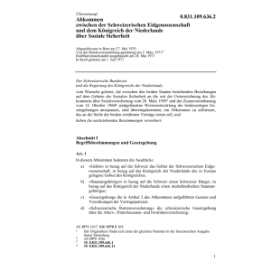 Abk Niederlande, Soziale Sicherheit