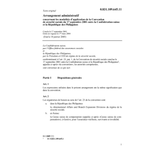 Arr.CH-Philippines Conv. sécurité