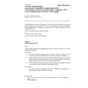 Acc.amm. Portogallo, sicurezza sociale