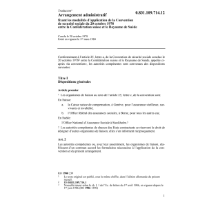 Ar.adm. Suède, sécurité sociale